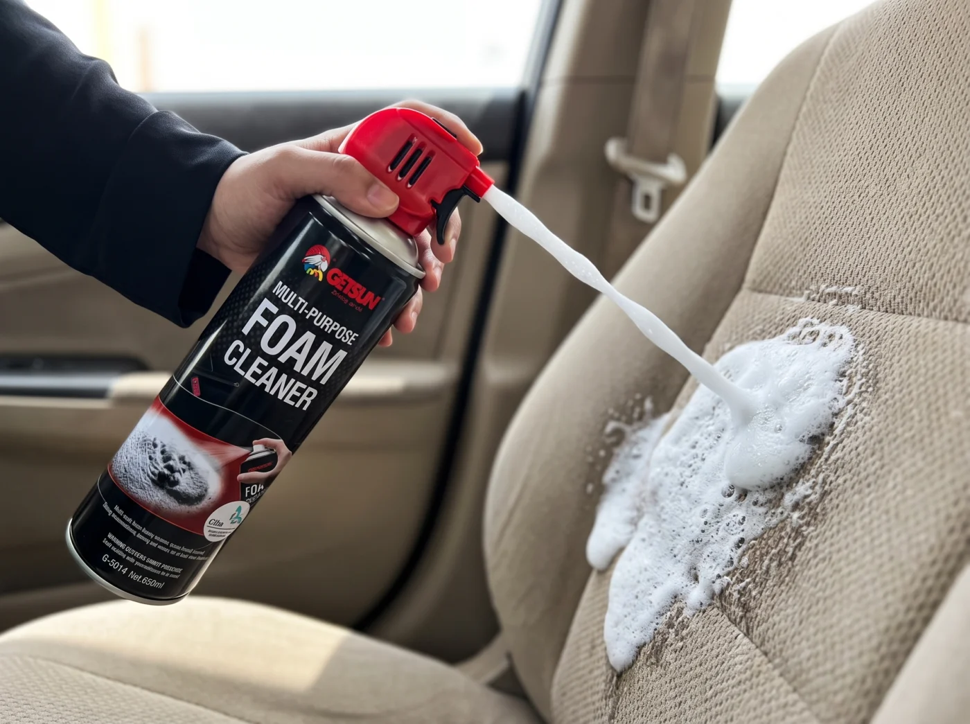 سبراي تنظيف المفروشات